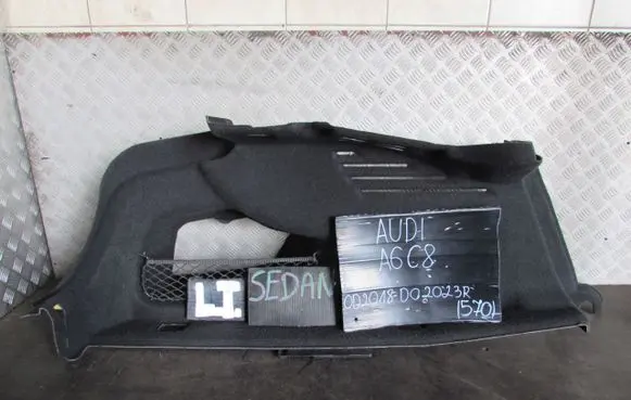 Audi A6 S6 C8 4K Trunk/boot side trim panel 4K5863887E