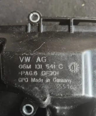Audi Q8 Vacuum air tank 06M131541C PA66GF30 355162