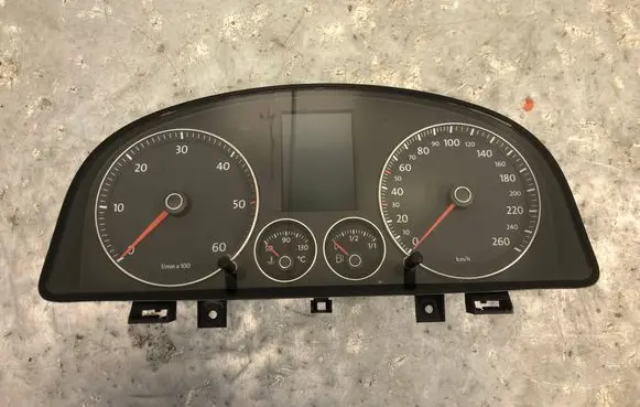 Volkswagen Touran I Speedometer (instrument cluster) 1T0920874ABILI 1T0920874A