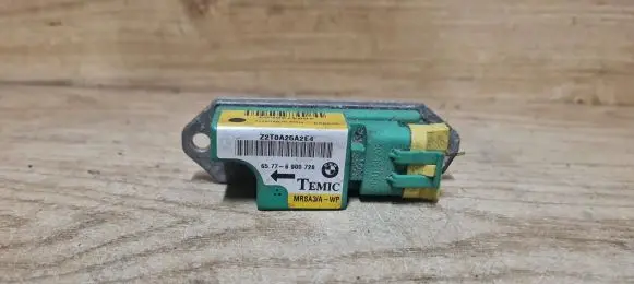 Airbag deployment crash/impact sensor