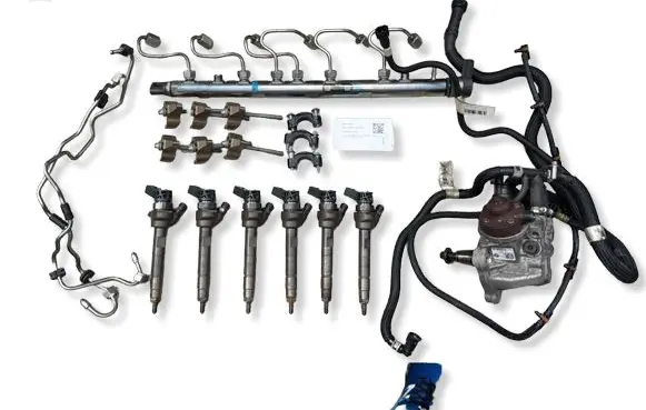 BMW 5 F10 F11 Fuel injection system set 7823463 0445010634 0281002949