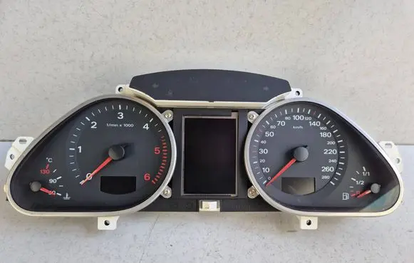 Audi A6 S6 C6 4F Speedometer (instrument cluster) 4F0920931D 4F0910930A 503000731402