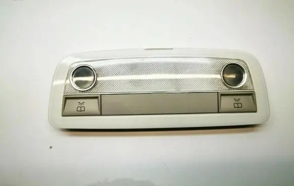 Mercedes-Benz C W204 Rear seat light A2048204901
