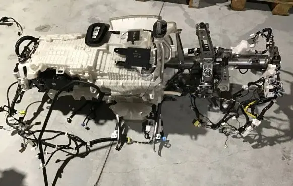 Interior heater climate box assembly