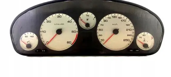 Peugeot 607 Speedometer (instrument cluster) 9639118780