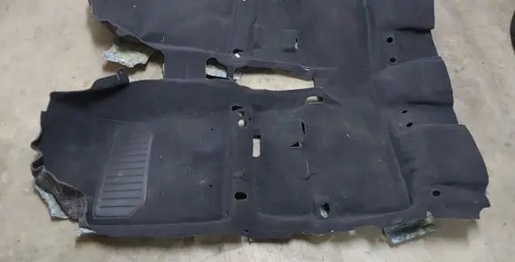Toyota Corolla Verso AR10 Interior carpet 