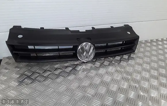 Volkswagen Polo V 6R Front bumper lower grill 6q0853653b