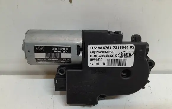BMW X1 E84 Sunroof motor/actuator 67617213044 A2C53366326 7213044