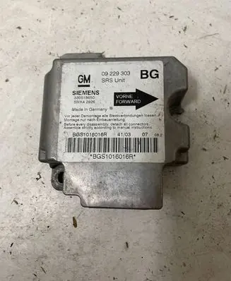 Opel Zafira A Airbag control unit/module 5WK42926 BGS1016016R 330518650