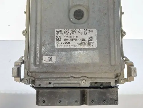 Mercedes-Benz A W176 Engine control unit/module A2709002100 0261S09816 A2709011700