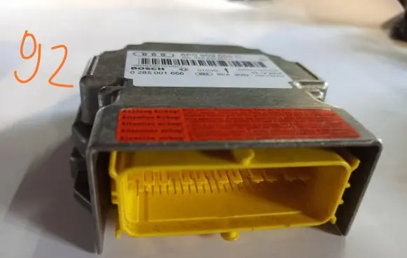 Audi A3 S3 8P Airbag control unit/module 8P0959655C 0285001666