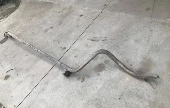 Renault Scenic II - Grand scenic II Middle muffler/silencer 