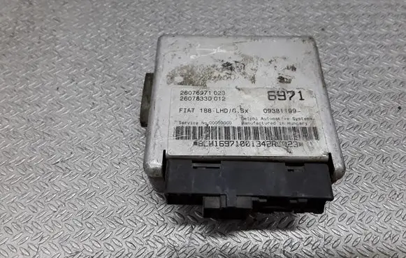 Fiat Punto (188) Power steering control unit/module 26076971023 09381199