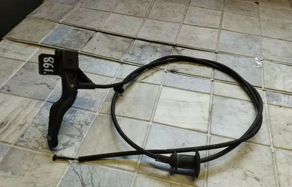 Opel Zafira A Engine bonnet/hood lock release cable 