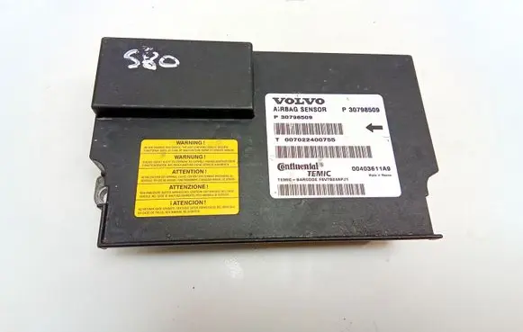 Volvo S80 Airbag control unit/module 30798509