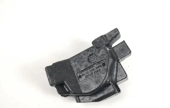 Front bumper foam support bar