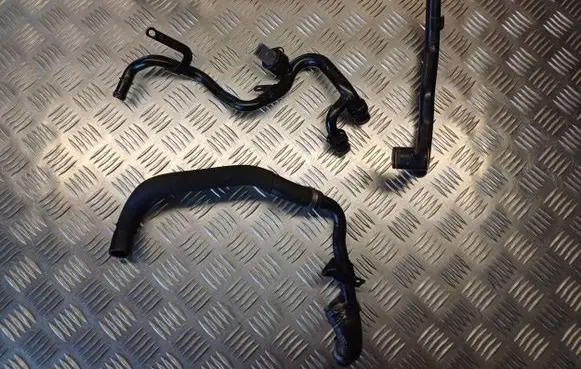 Audi A6 S6 C6 4F Engine coolant pipe/hose 059121075BT 0591033227E 059121065AH