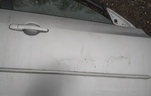 Mazda 3 I Front door trim (molding) 