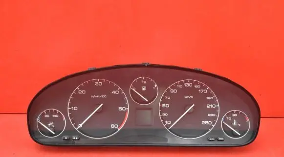 Peugeot 607 Speedometer (instrument cluster) 9629598480