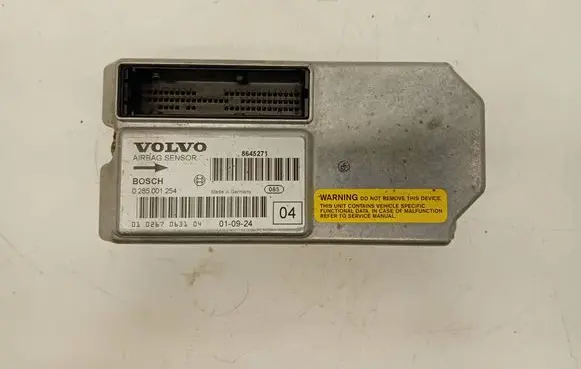 Volvo S60 Airbag control unit/module 8645271 0285001254 010267063104