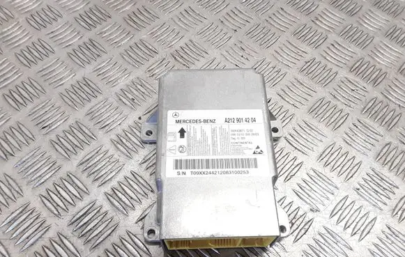 Mercedes-Benz E W212 Airbag control unit/module A2129014204 5WK43871
