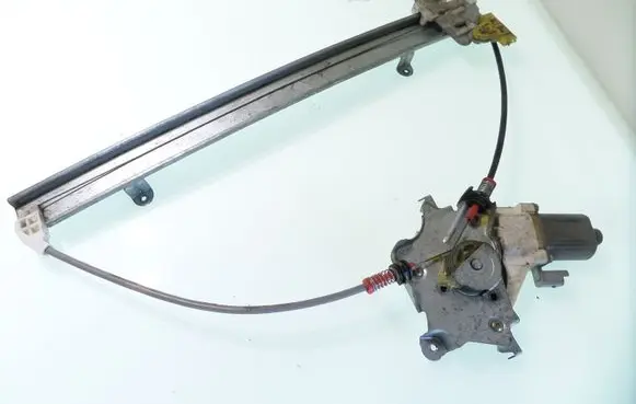 Front door window regulator with motor