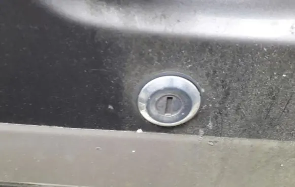 Nissan Prairie Front door lock (next to the handle) 