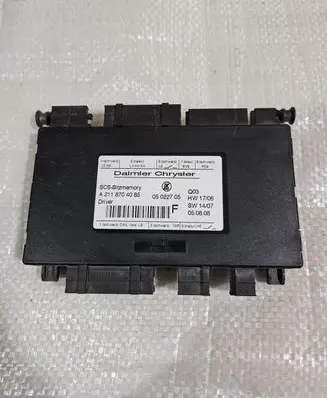 Seat control module