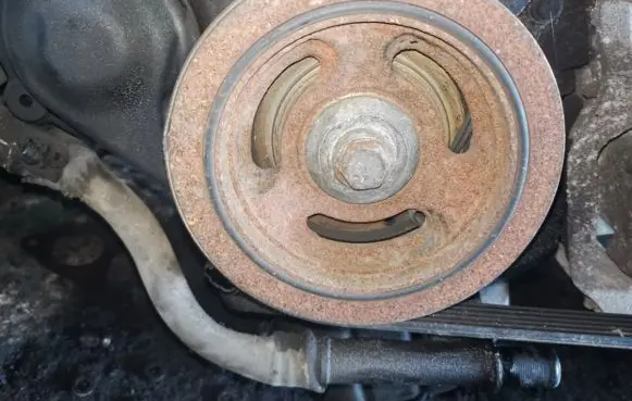 Citroen C3 Crankshaft pulley