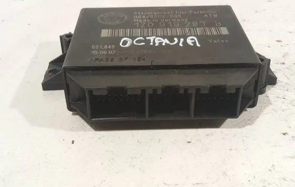 Skoda Octavia Mk2 (1Z) Parking PDC control unit/module 1Z0919283B H04S002C05