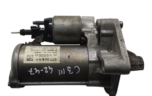 Citroen C3 Starter motor 9675660680