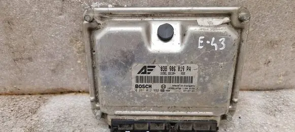 Seat Alhambra (Mk1) Engine control unit/module 038906019PA 1039S16796 0281012932