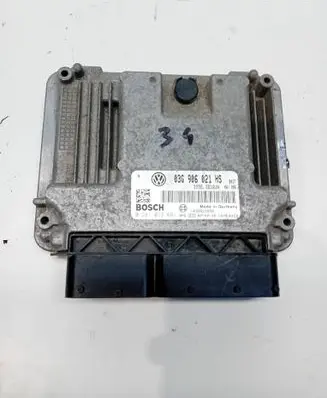 Volkswagen Touran I Engine control unit/module 03G906021HS 1039S15958 0281013681