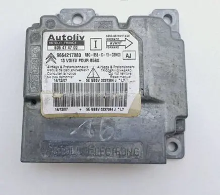 Citroen C4 I Airbag control unit/module 606474700 9664217980