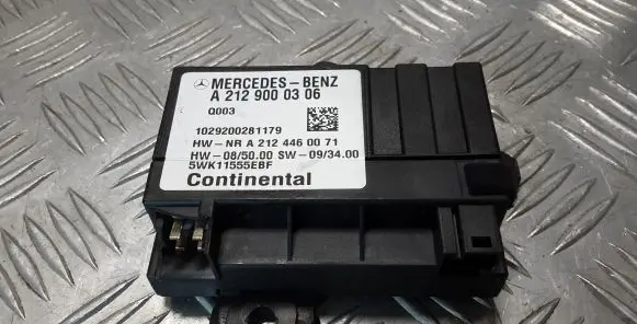 Mercedes-Benz Vito Viano W639 Fuel injection pump control unit/module A2129000306