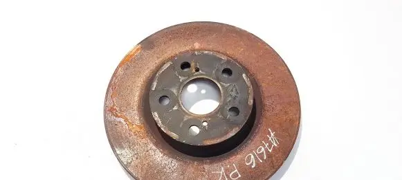 Toyota Verso-S Front brake disc ventiliuojamas