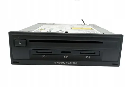 Skoda Superb B8 (3V) Navigation unit CD/DVD player 565035021D