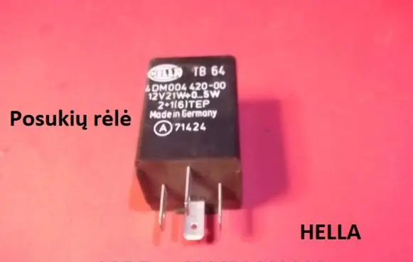Mercedes-Benz W123 Light relay 4DM00442000