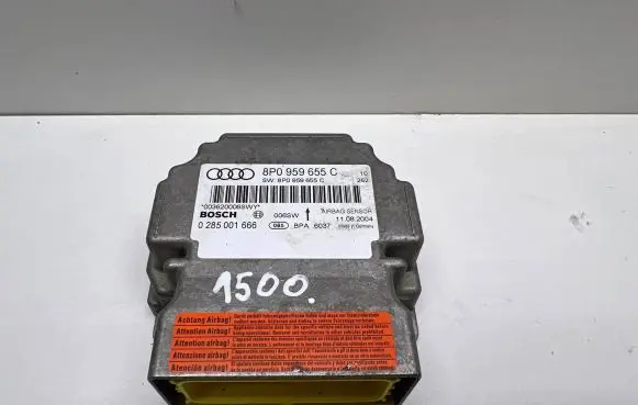 Audi A3 S3 A3 Sportback 8P Airbag control unit/module 8P0959655C 0285001666