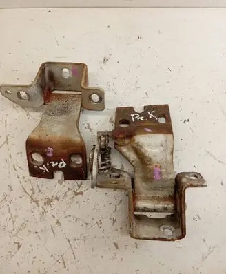 Front door hinge set