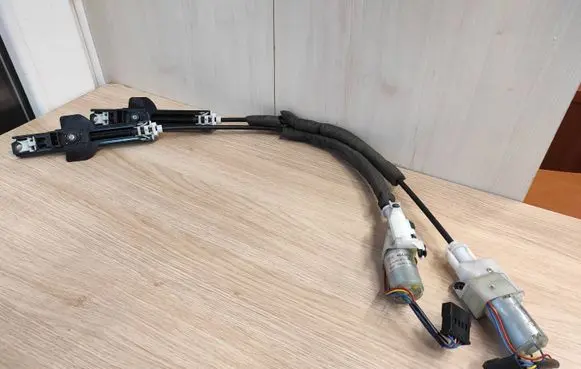 Volkswagen Phaeton Seat belt adjustment motor 0709113