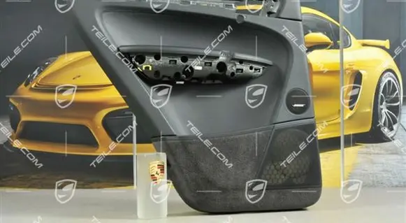 Porsche Cayenne (9PA) Coupe rear side trim panel 95555516903PBS