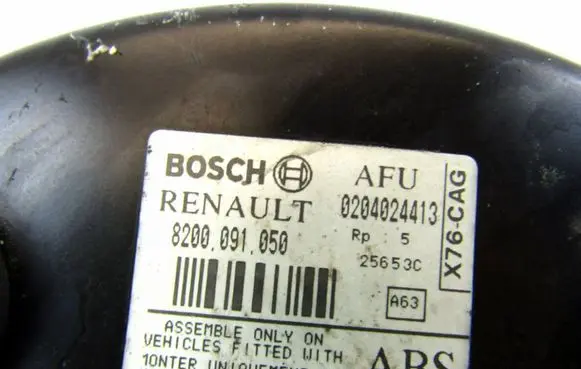 Renault Kangoo I Brake booster 8200091050