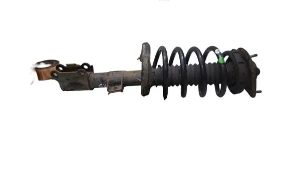 Front shock absorber with coil spring