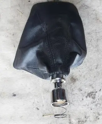 Ford Transit Custom Gear lever shifter trim leather/knob bk217b118a