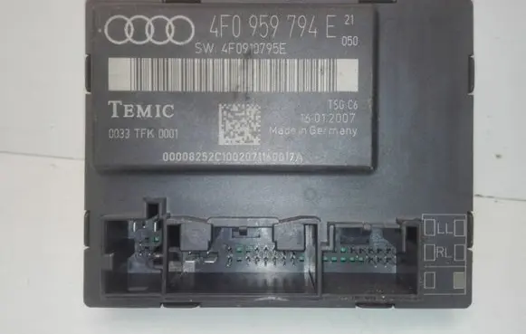 Audi A6 S6 C6 4F Door control unit/module 4F0959794E 4F0910795E