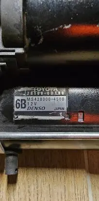 Toyota Corolla Verso E121 Starter motor MS4280004500