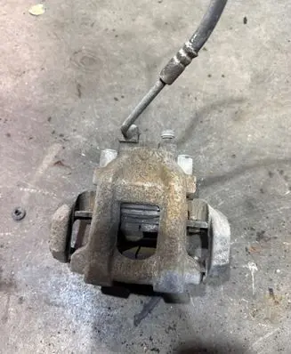 Rear brake caliper