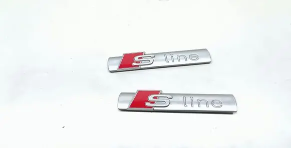 Audi A4 S4 B8 8K Fender model badge letters 
