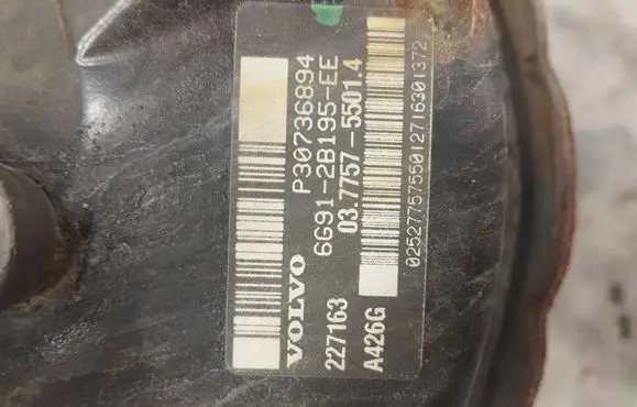 Volvo S80 Brake booster P30736894 03775755014 6G912B195EE
